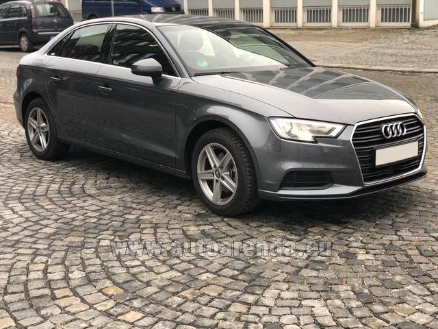 Автомобиль Audi A3 седан для аренды в Мюнхене